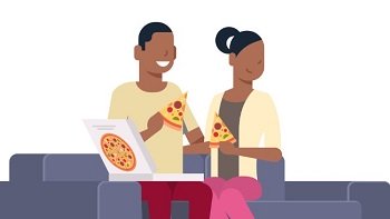 Comemore o dia dos namorados com uma pizza