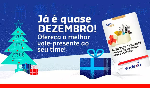 Comemore o Natal com o melhor vale-presente do Brasil!